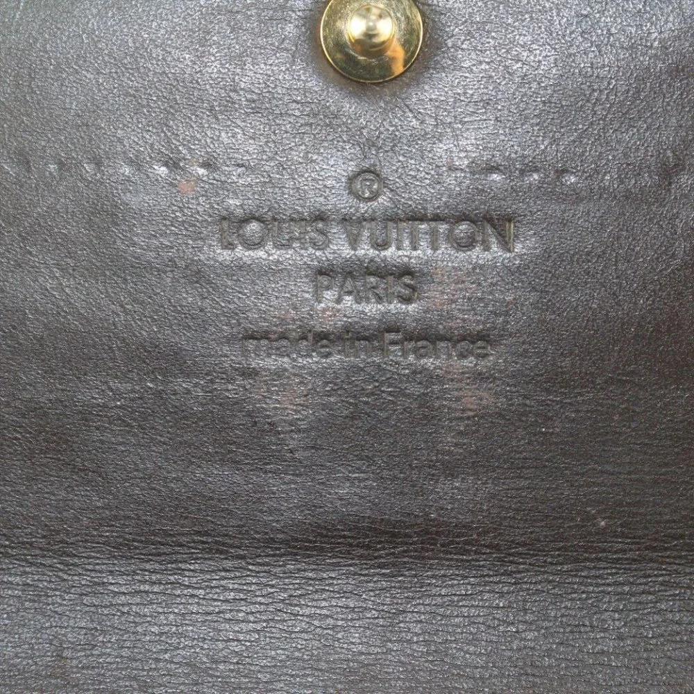 Louis Vuitton Amarante Monogram Vernis Sarah Wallet Long 4LVS105K